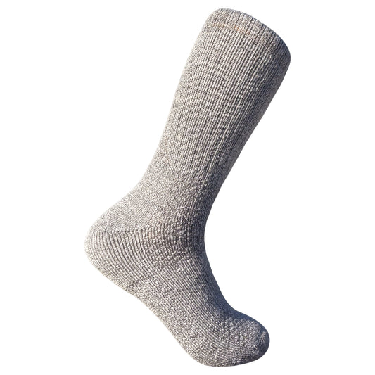 Baby Alpaca Hiking Socks – Light Grey | Ultra-Soft, Breathable, Trail-Ready Comfort