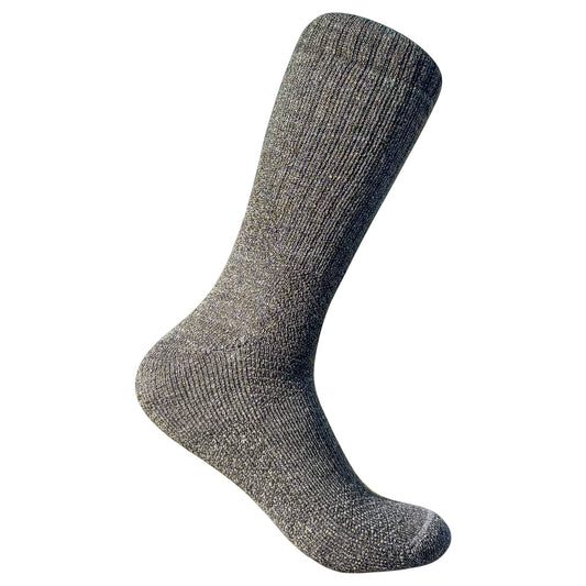Baby Alpaca Hiking Socks – Charcoal Grey | Rugged Luxury for the Trail